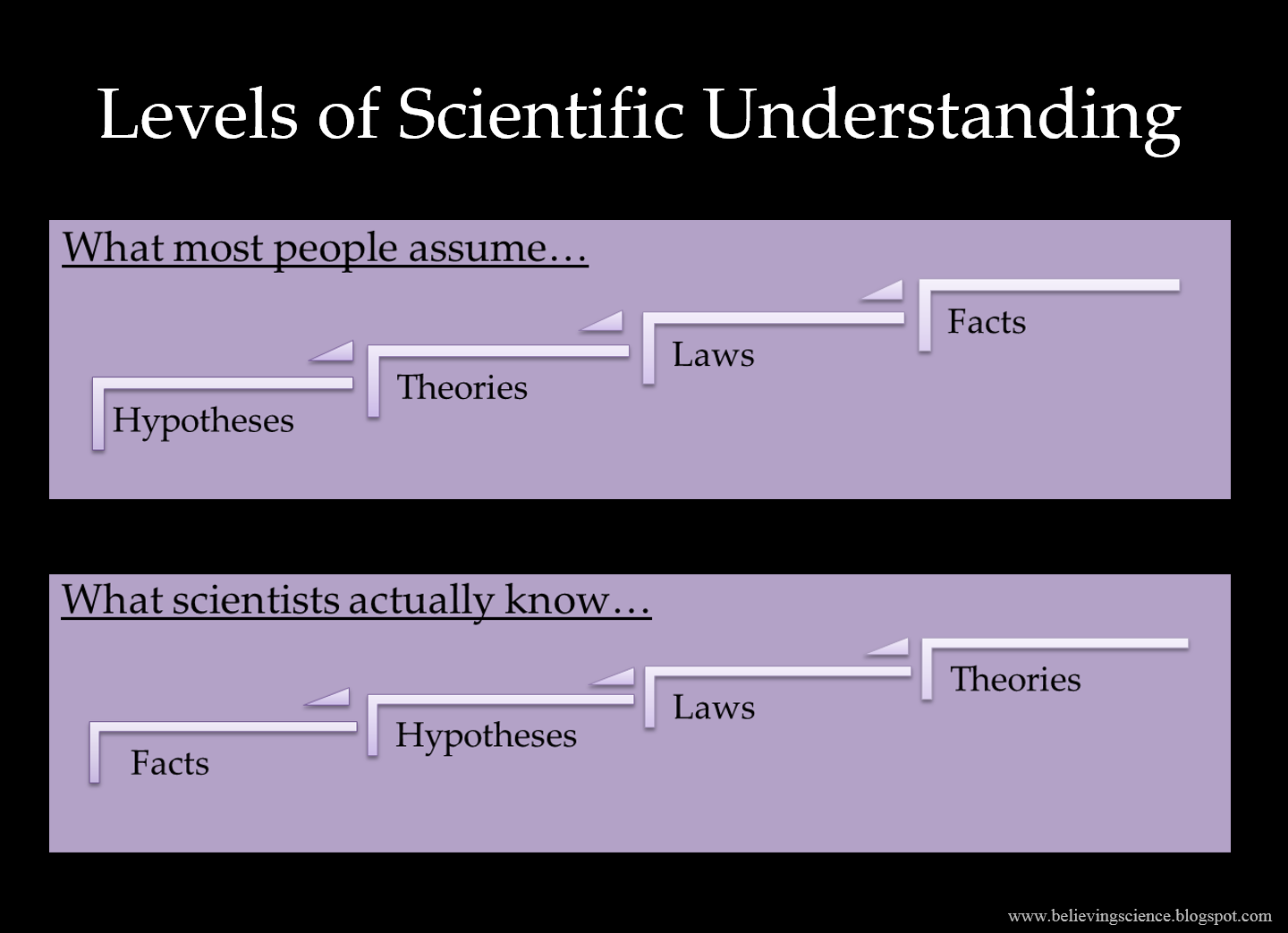 Levels of Scientific Understanding – Kaylynne M Glover